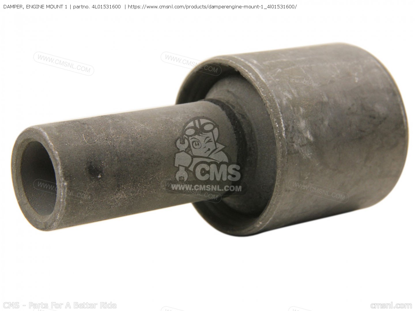 DAMPER, ENGINE MOUNT 1 for RD250LC 1981 4L1 EUROPE 214L1332E2 order at CMSNL