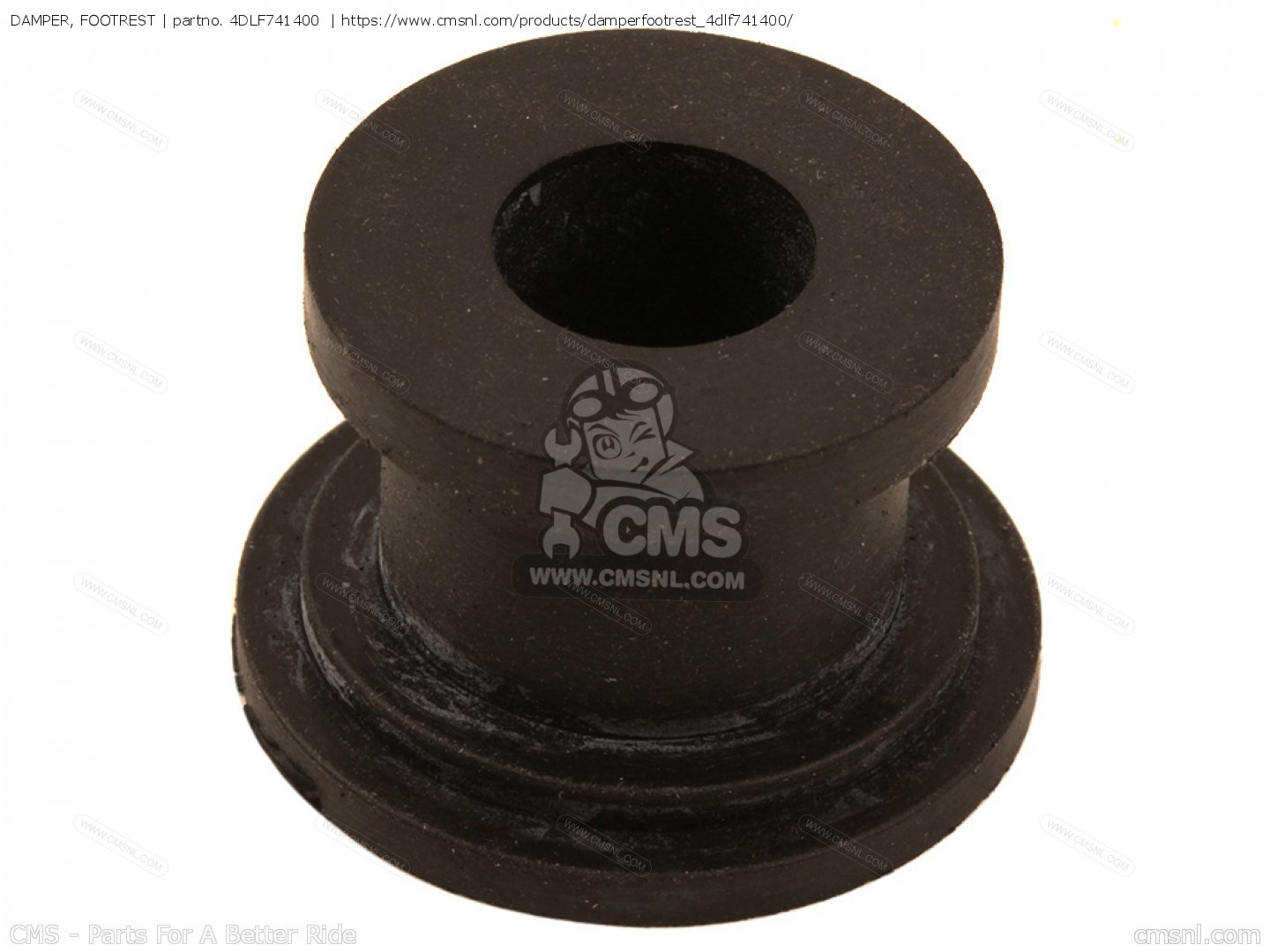 4DLF741400 Damper, Footrest Yamaha buy the 4DLF741400 at CMSNL