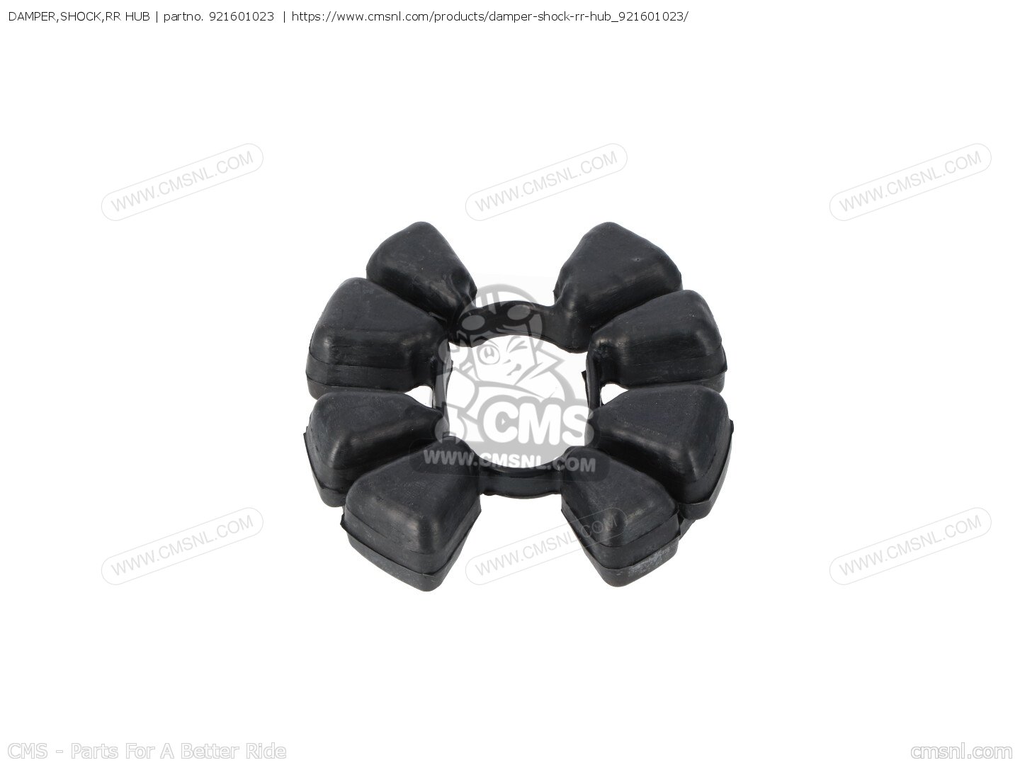 921601023 Damper,shock,rr Hub Kawasaki buy the 921601023 at CMSNL