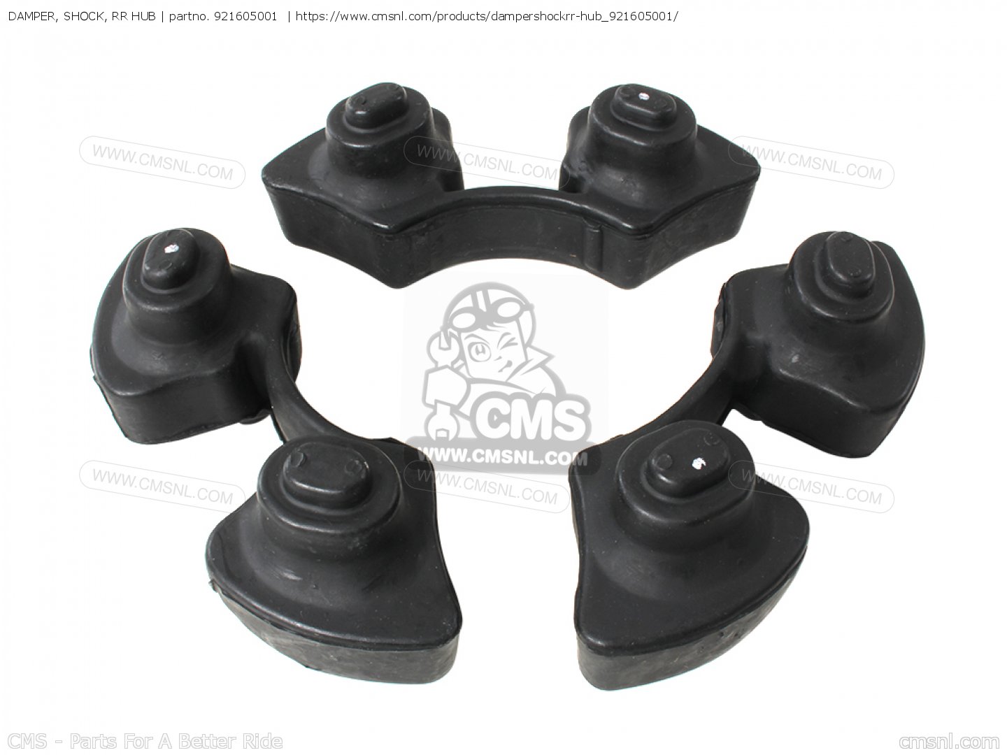 921605001 Damper,shock,rr Hub Kawasaki buy the 921605001 at CMSNL