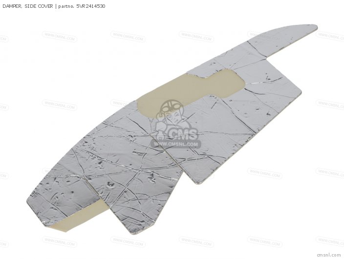 Yamaha DAMPER, SIDE COVER 5VR2414530 Yamaha DAMPER, SIDE COVER 5VR2414530