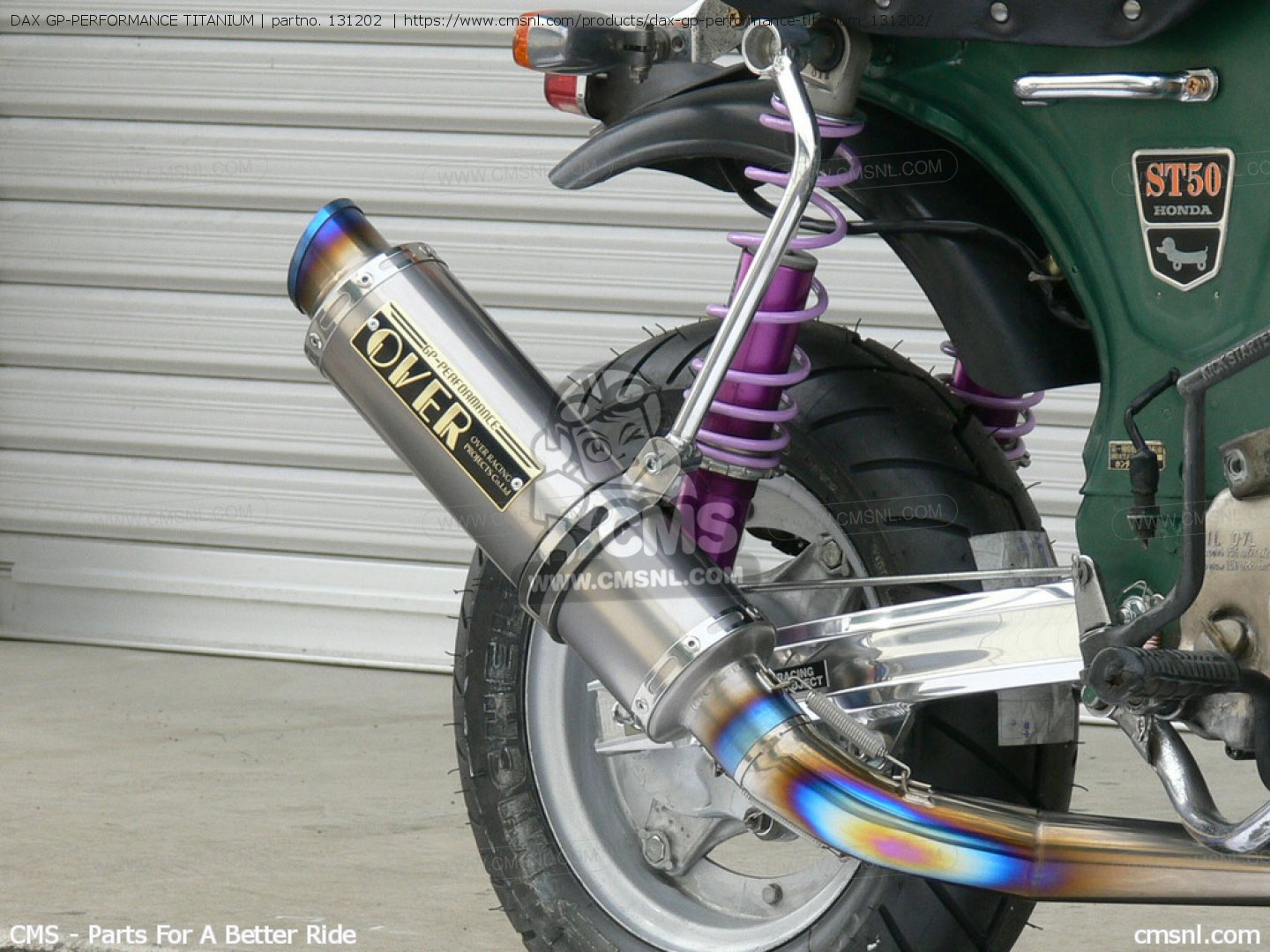 131202: DAX GP-PERFORMANCE TITANIUM Over Racing - buy the 13