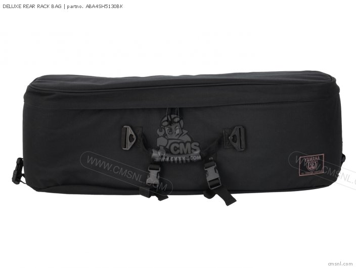 ABA4SH5130BK: Deluxe Rear Rack Bag Yamaha - buy the ABA-4SH51-30-BK at ...