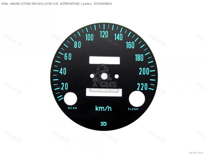 Honda DIAL, GAUGE (37230-300-621) 3723A300621