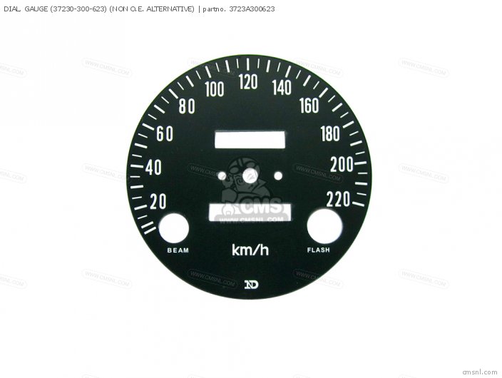 Honda DIAL, GAUGE (37230-300-623) 3723A300623