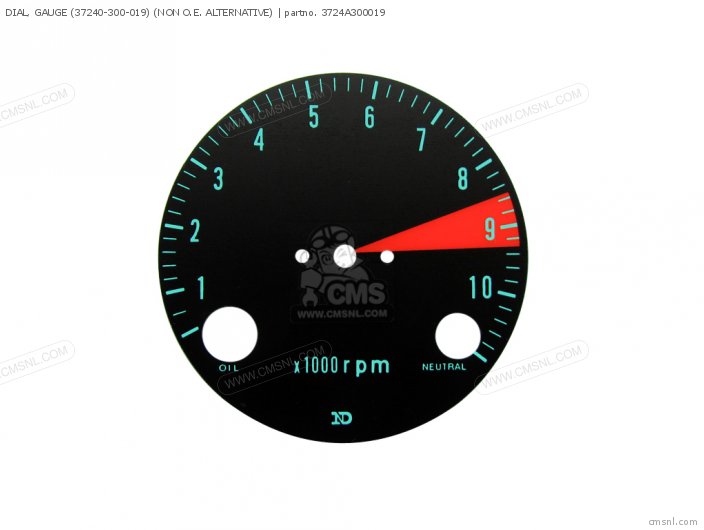 Honda DIAL, GAUGE (37240-300-019) 3724A300019