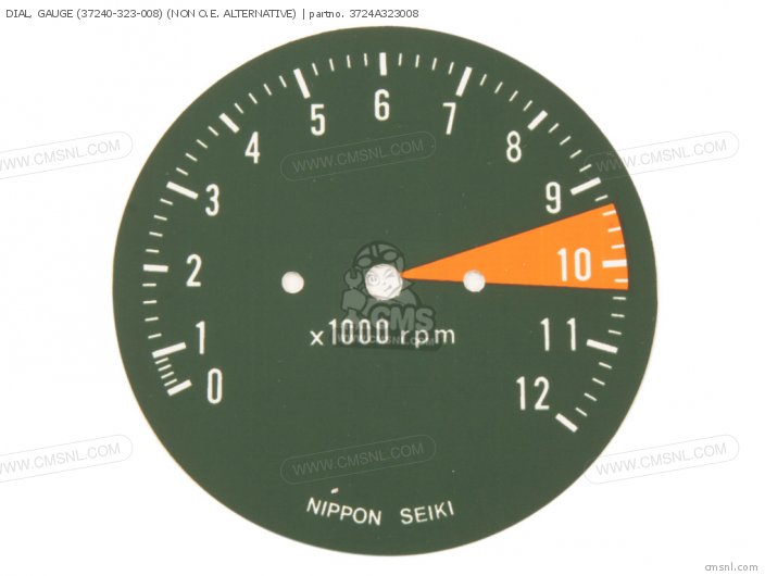 Honda DIAL, GAUGE (37240-323-008) 3724A323008