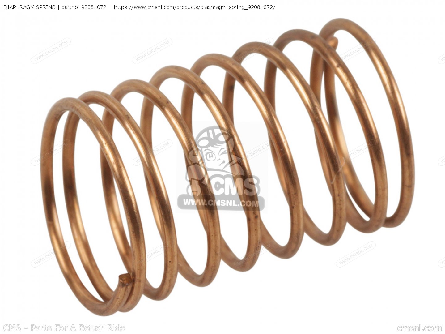 DIAPHRAGM SPRING for F7B 1973 USA order at CMSNL