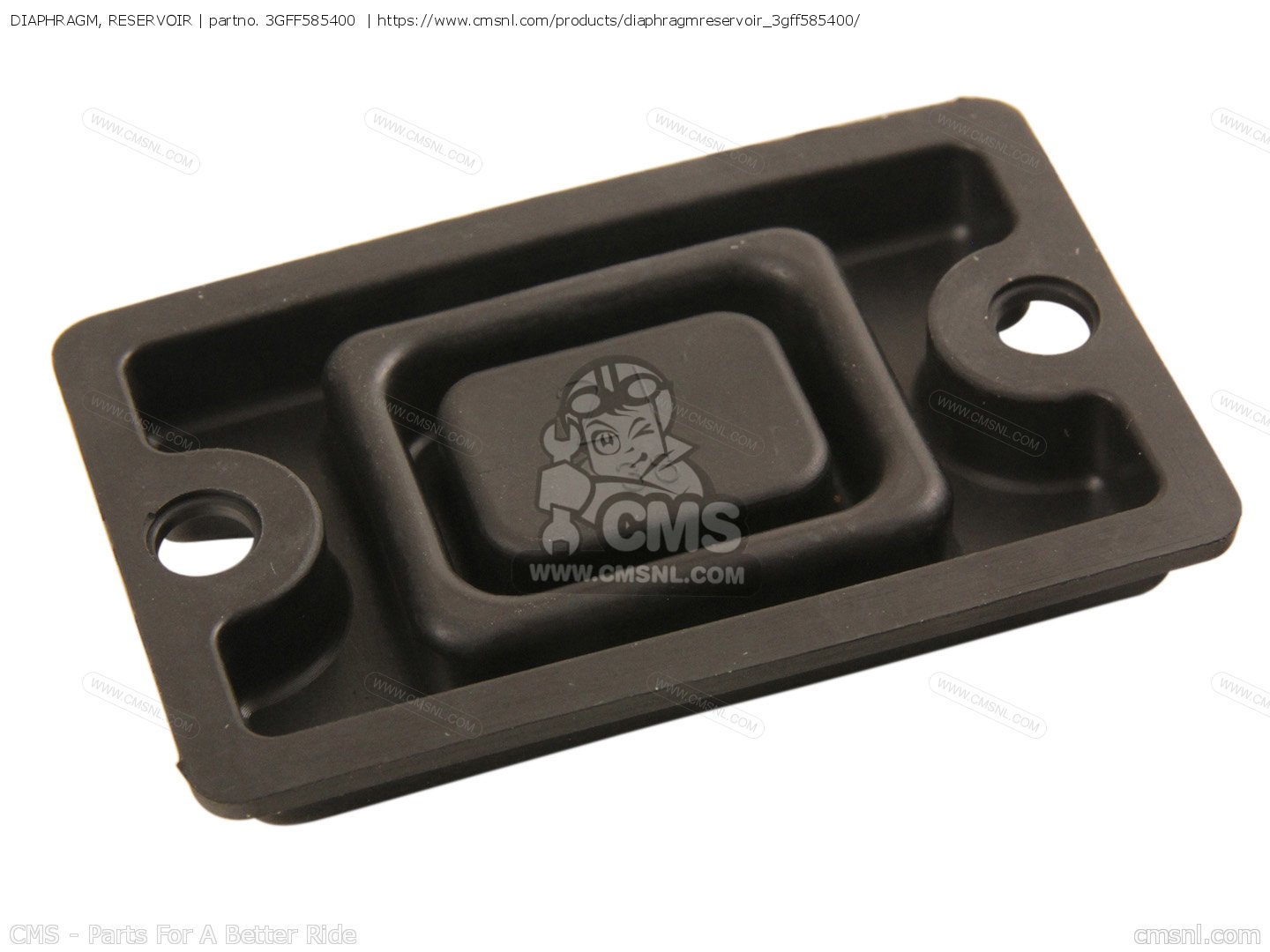 3GFF585400: Diaphragm, Reservoir Yamaha - buy the 3GF-F5854-00-00 at CMSNL