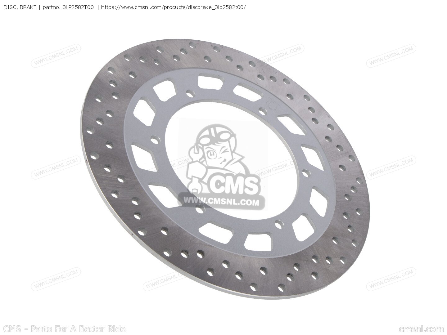 3LP2582T00 Disc, Brake Yamaha buy the 3LP2582T00 at CMSNL
