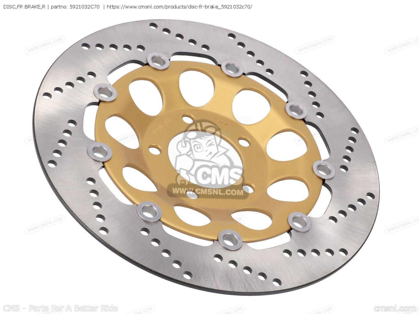 CMS CMS:シーエムエス DISC，FR，HOUSING+DISC KAWASAKI カワサキ