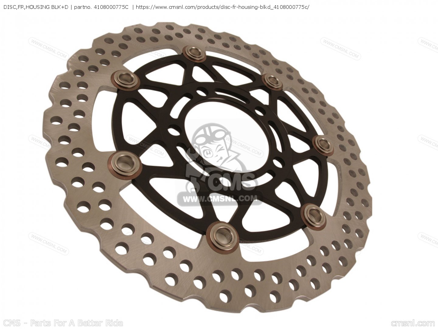 DISC,FR,HOUSING BLK+D for Kawasaki - order at CMSNL