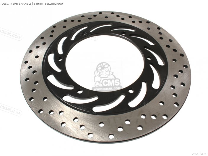 Yamaha DISC, REAR BRAKE 2 5EL2582W00 Yamaha DISC, REAR BRAKE 2 5EL2582W00