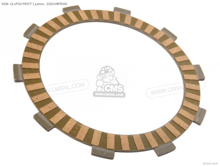 Honda DISK,CLUTCH FRICT (NAS) 22201MFFD00 Honda DISK,CLUTCH FRICT (NAS) 22201MFFD00