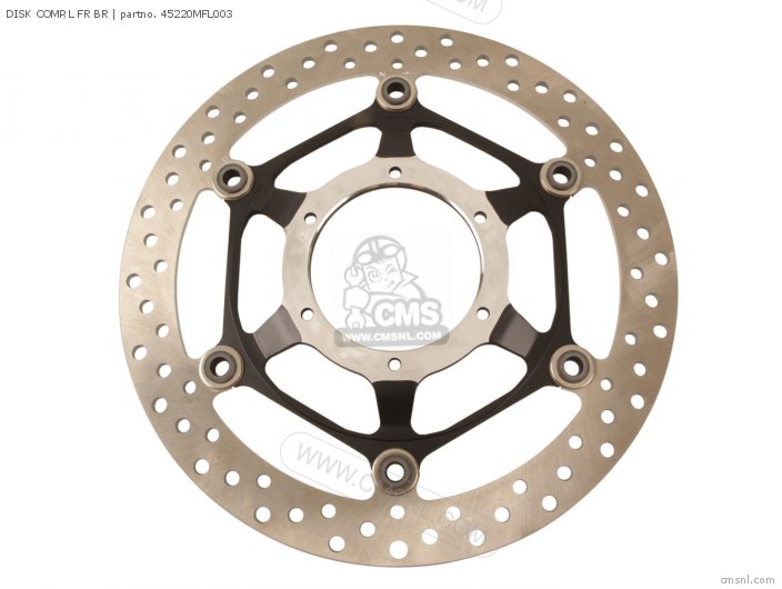 Honda DISK COMP,L FR BR 45220MFL003 Honda DISK COMP,L FR BR 45220MFL003