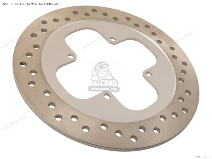 Honda DISK,RR BRAKE 43251MBG000 Honda DISK,RR BRAKE 43251MBG000