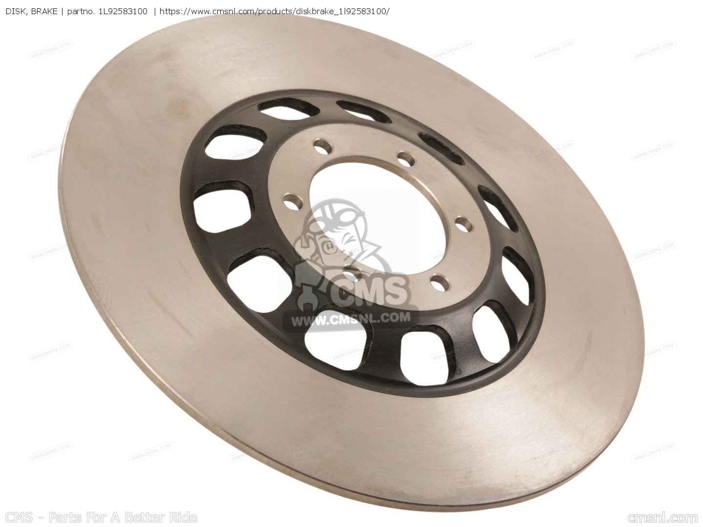 1L92583100 Disk, Brake Yamaha buy the 1L9258310000 at CMSNL