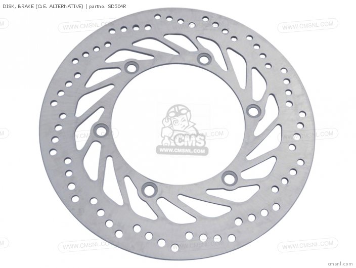 SD504R: Disk, Brake Honda - buy the SD504-R at CMSNL