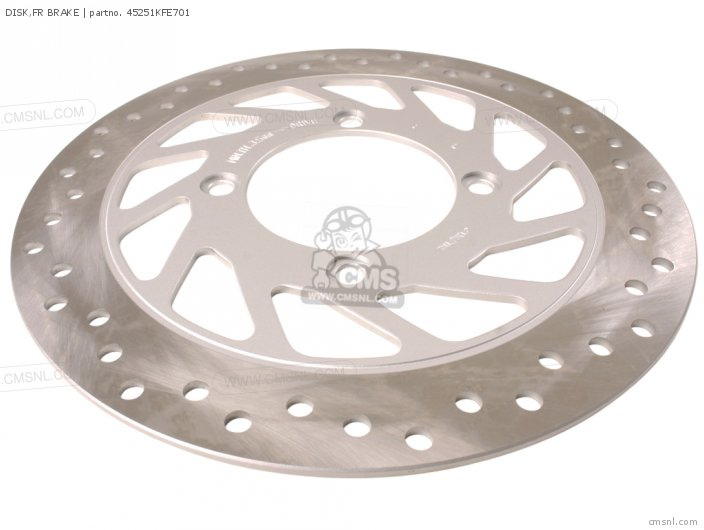 45251KFE701: Disk,fr Brake Honda - buy the 45251-KFE-701 at CMSNL