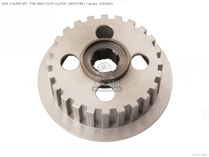 Disk & Plate Set   For Heavy Duty Clutch  (3pcstype ) photo