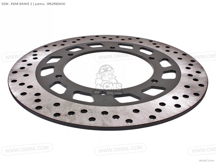 3P62582W00 Disk, Rear Brake 2 Yamaha buy the 3P62582W00 at CMSNL