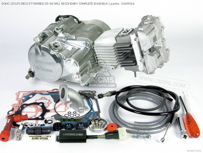 Takegawa DOHC (SCUT138CC/ST-5SPEED/25-30/SPL) SECONDARY COMPLETE ENGINE(A 01009316