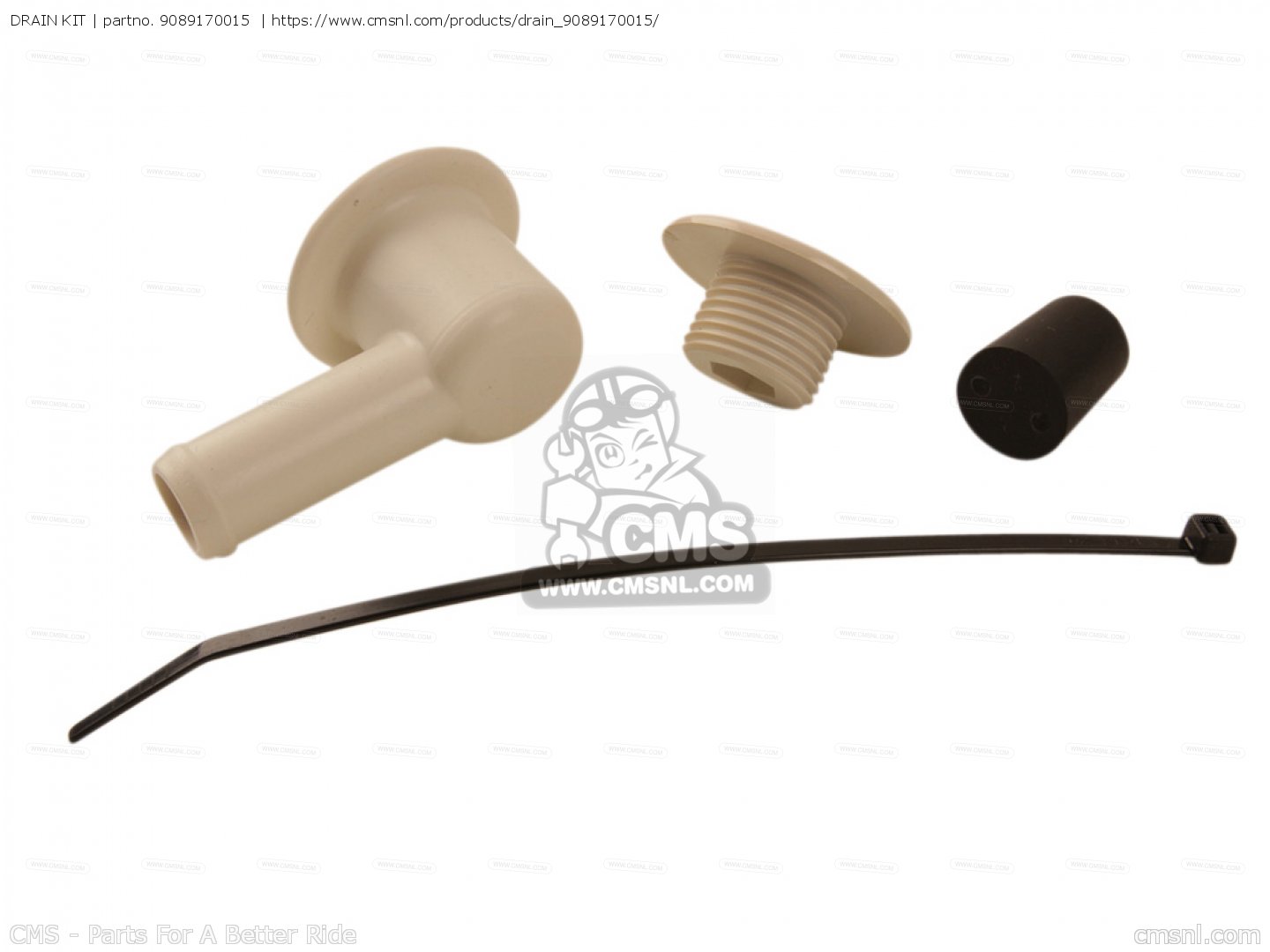 9089170015 Drain Kit Yamaha buy the 9089170015 at CMSNL