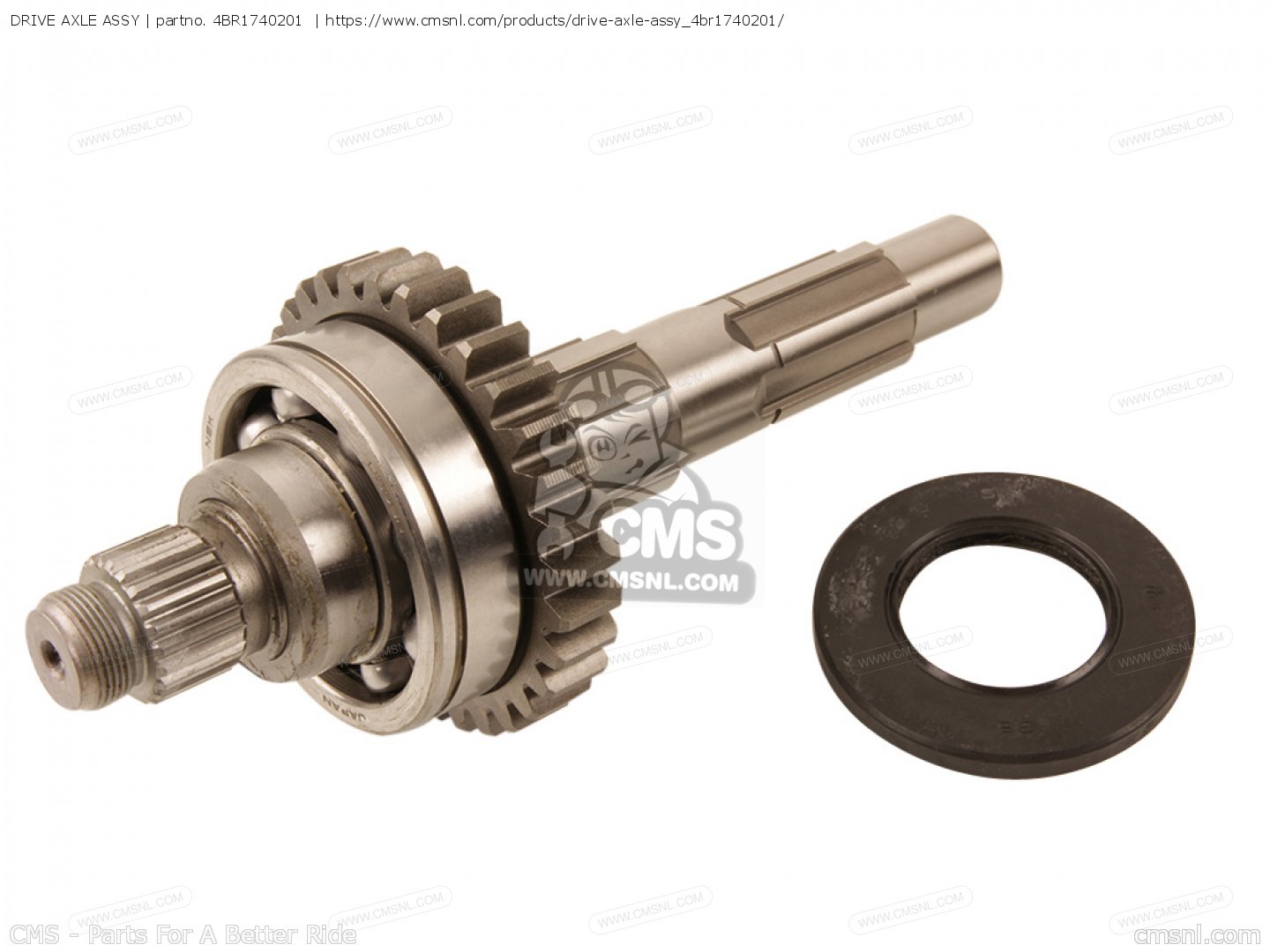 4BR1740201 Drive Axle Assy Yamaha buy the 4BR174020100 at CMSNL