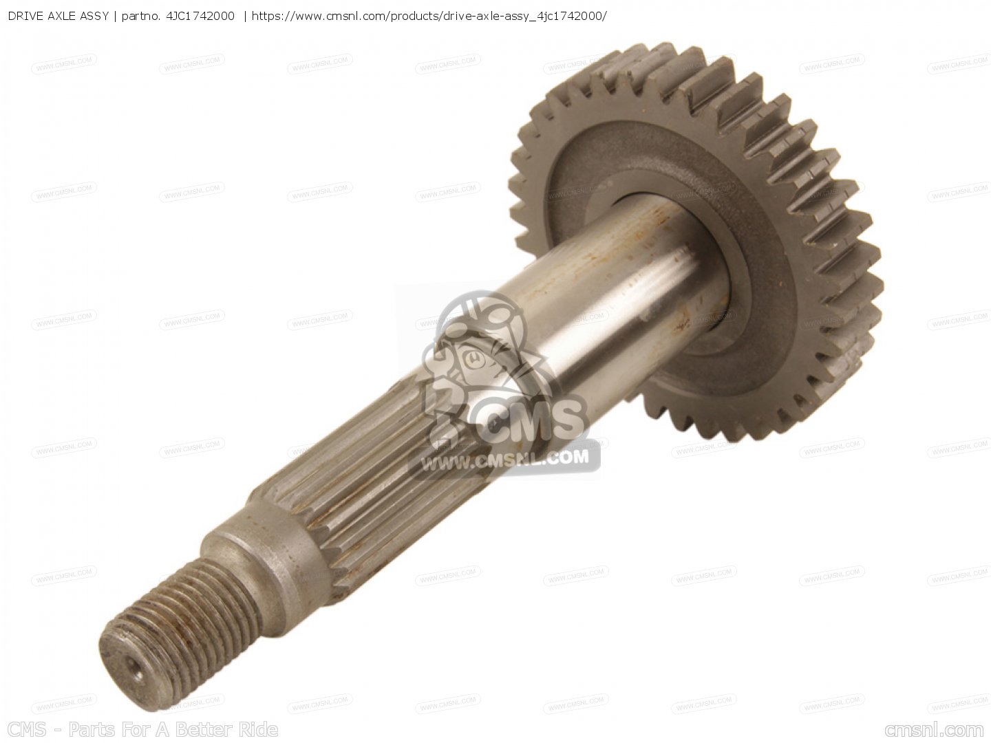 4JC1742000 Drive Axle Assy Yamaha buy the 4JC174200000 at CMSNL