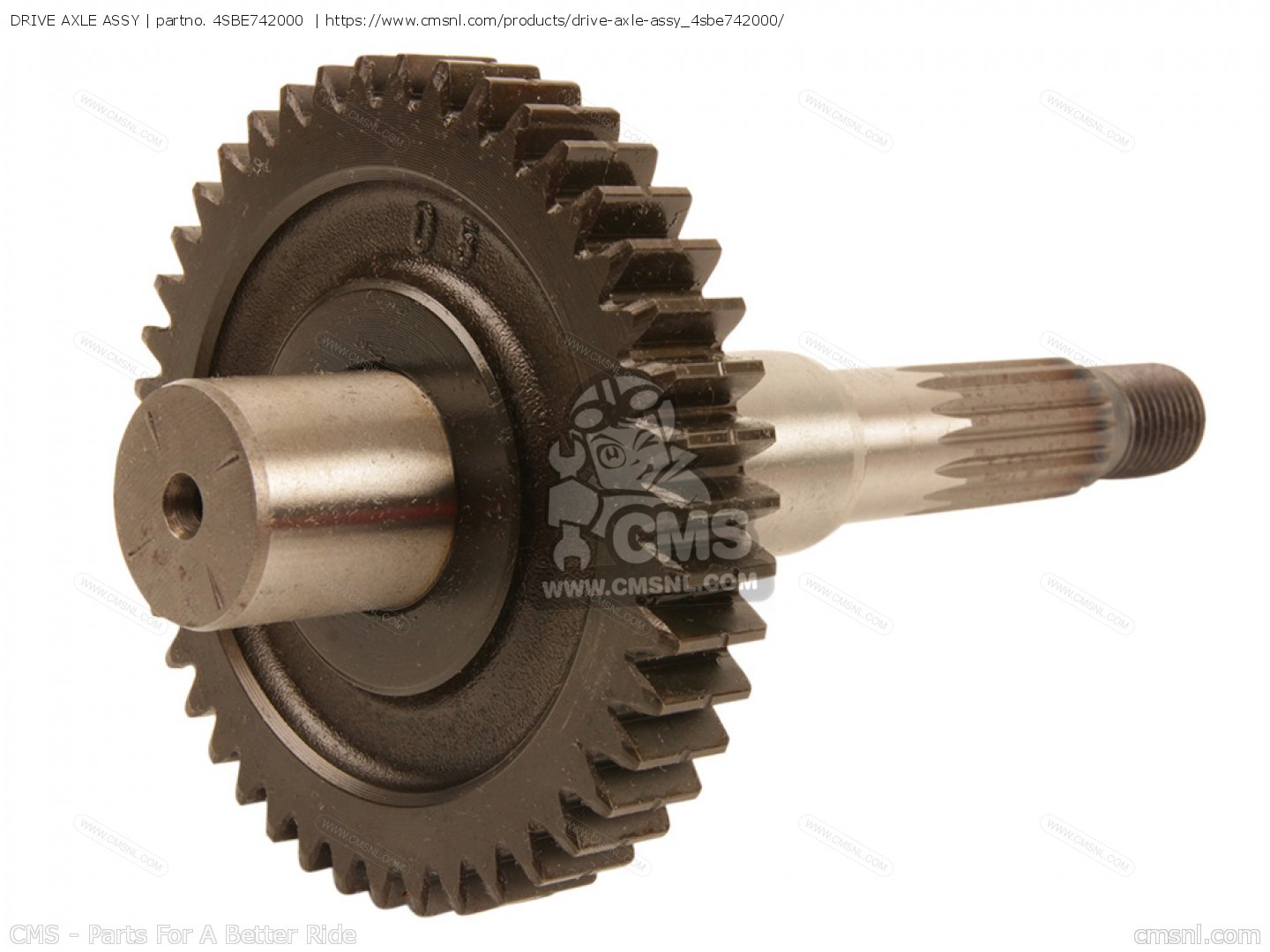 DRIVE AXLE ASSY for CS50Z 2007 3D4L SPAIN 1F3D4332GK order at CMSNL
