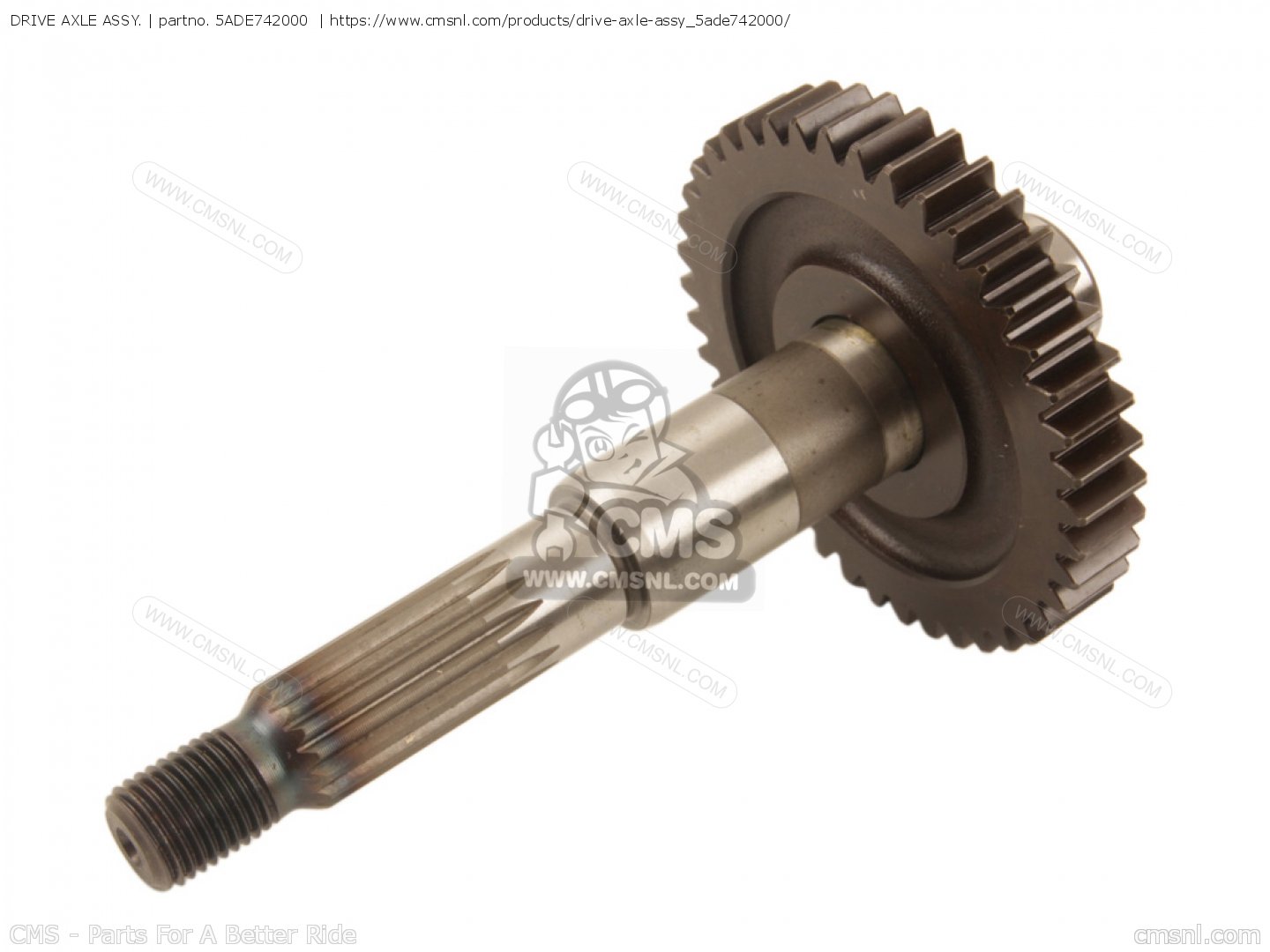 5ADE742000 Drive Axle Assy. Yamaha buy the 5ADE74200000 at CMSNL