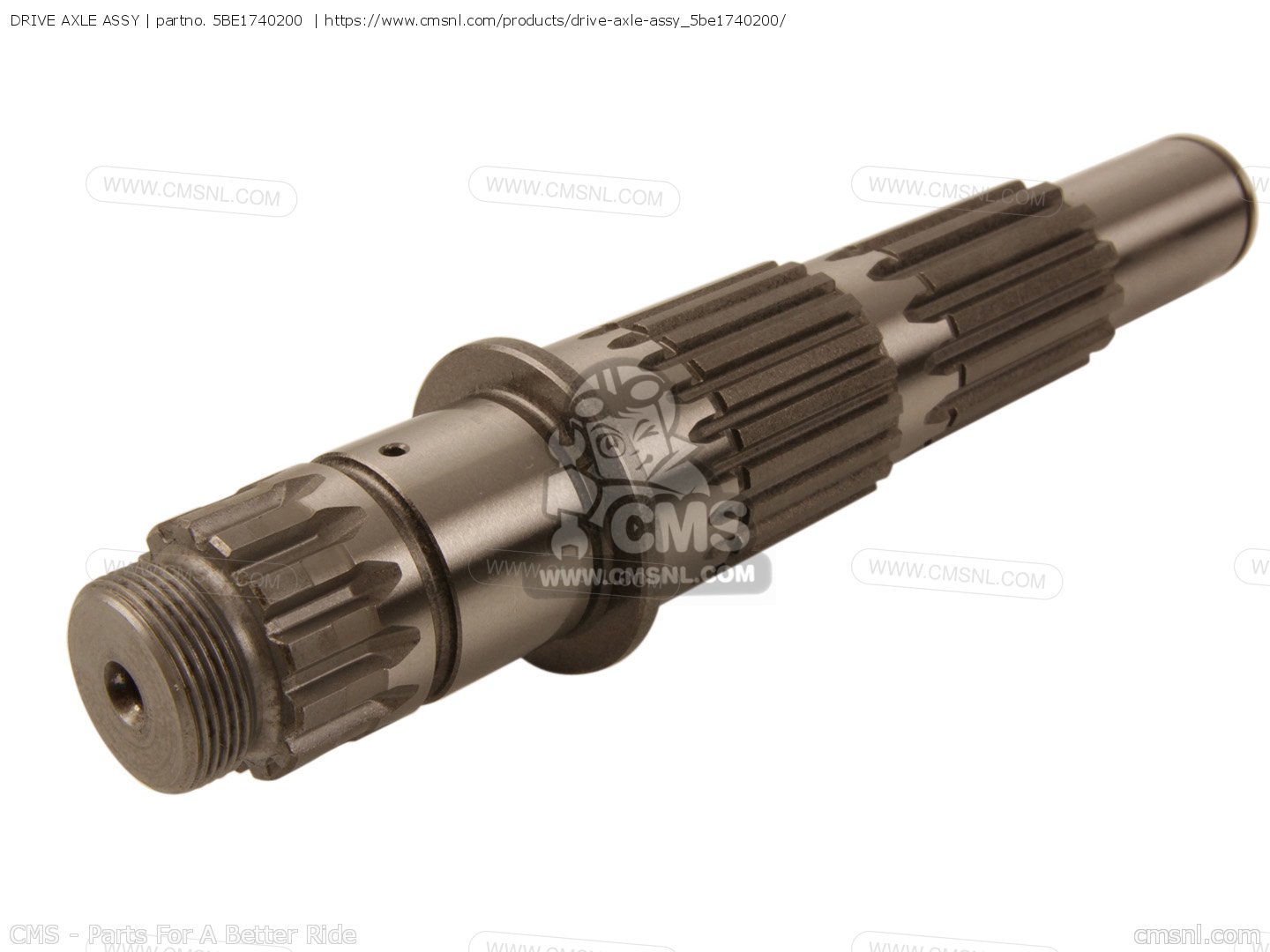 5BE1740200: DRIVE AXLE ASSY Yamaha - buy the 5BE-17402-00-00 5BE1740200: DRIVE AXLE ASSY Yamaha - buy the 5BE-17402-00-00