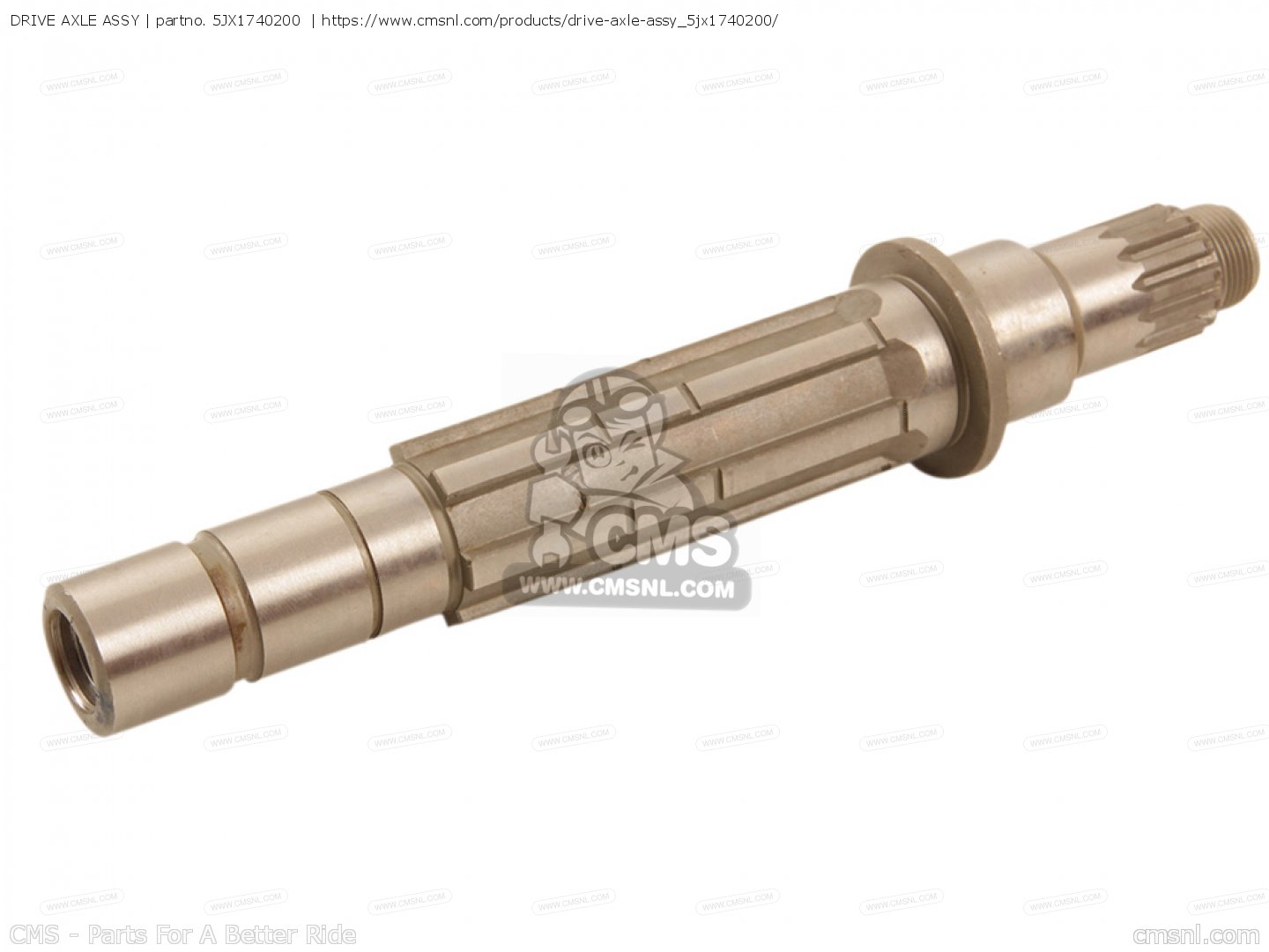 5JX1740200 Drive Axle Assy Yamaha buy the 5JX1740200 at CMSNL