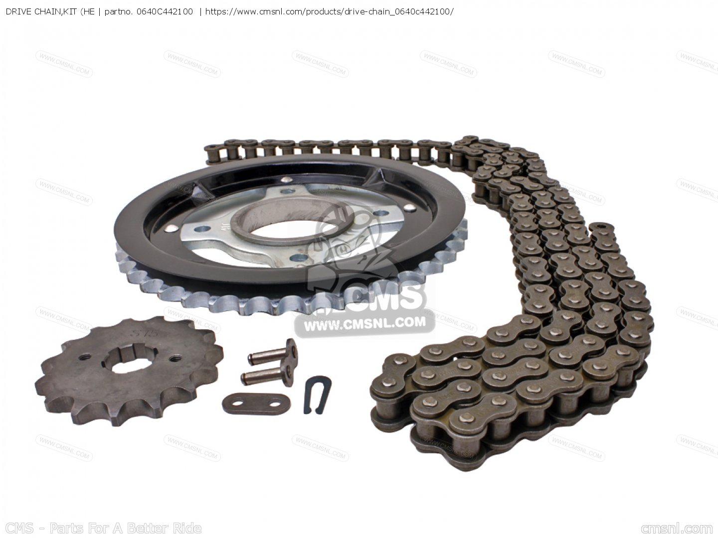 0640C442100 Drive Chain,kit (he Honda buy the 0640C442100 at CMSNL