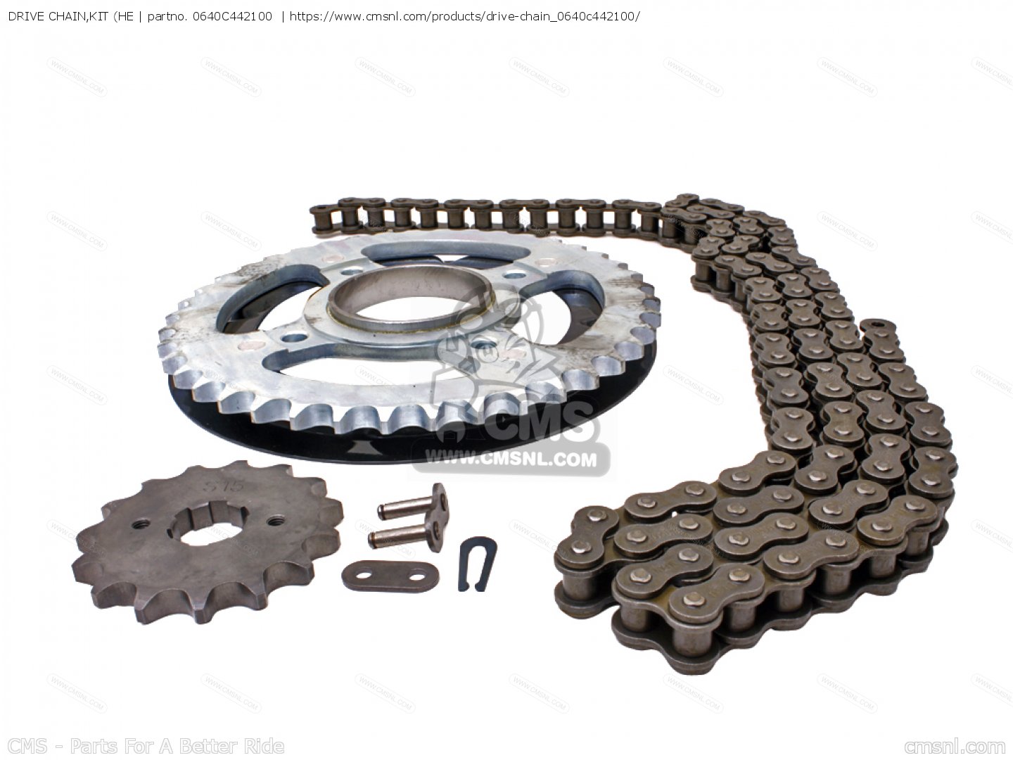 0640C442100: Drive Chain,kit (he Honda - buy the 0640C-442-100 at CMSNL