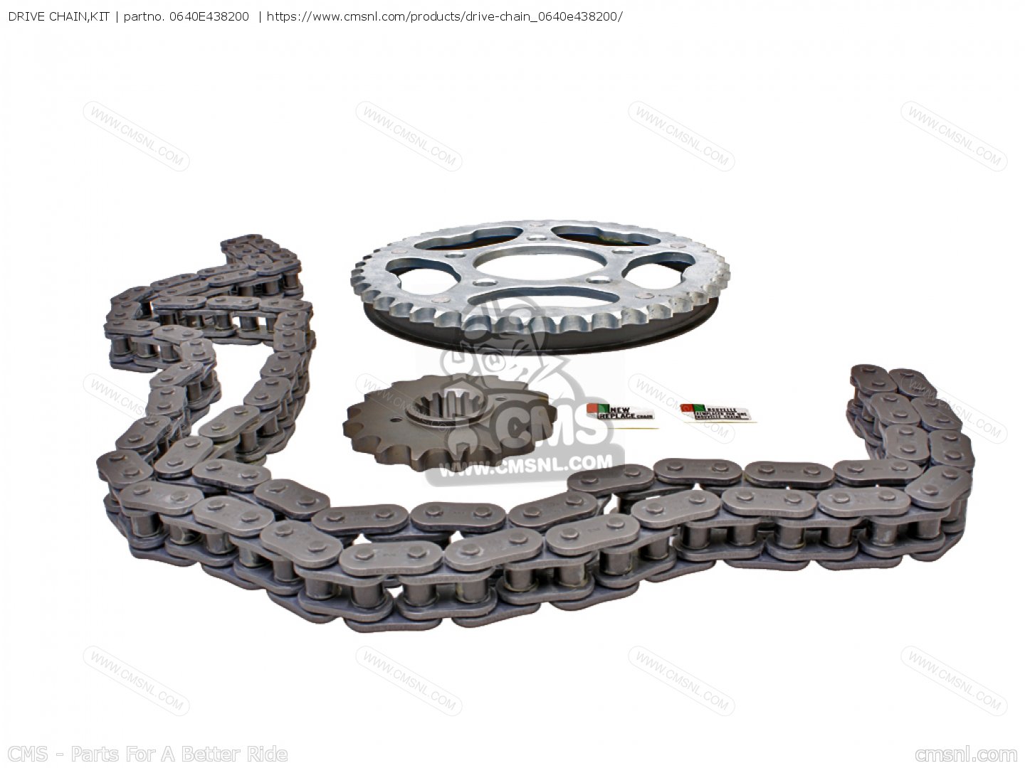0640E438200 Drive Chain,kit Honda buy the 0640E438200 at CMSNL
