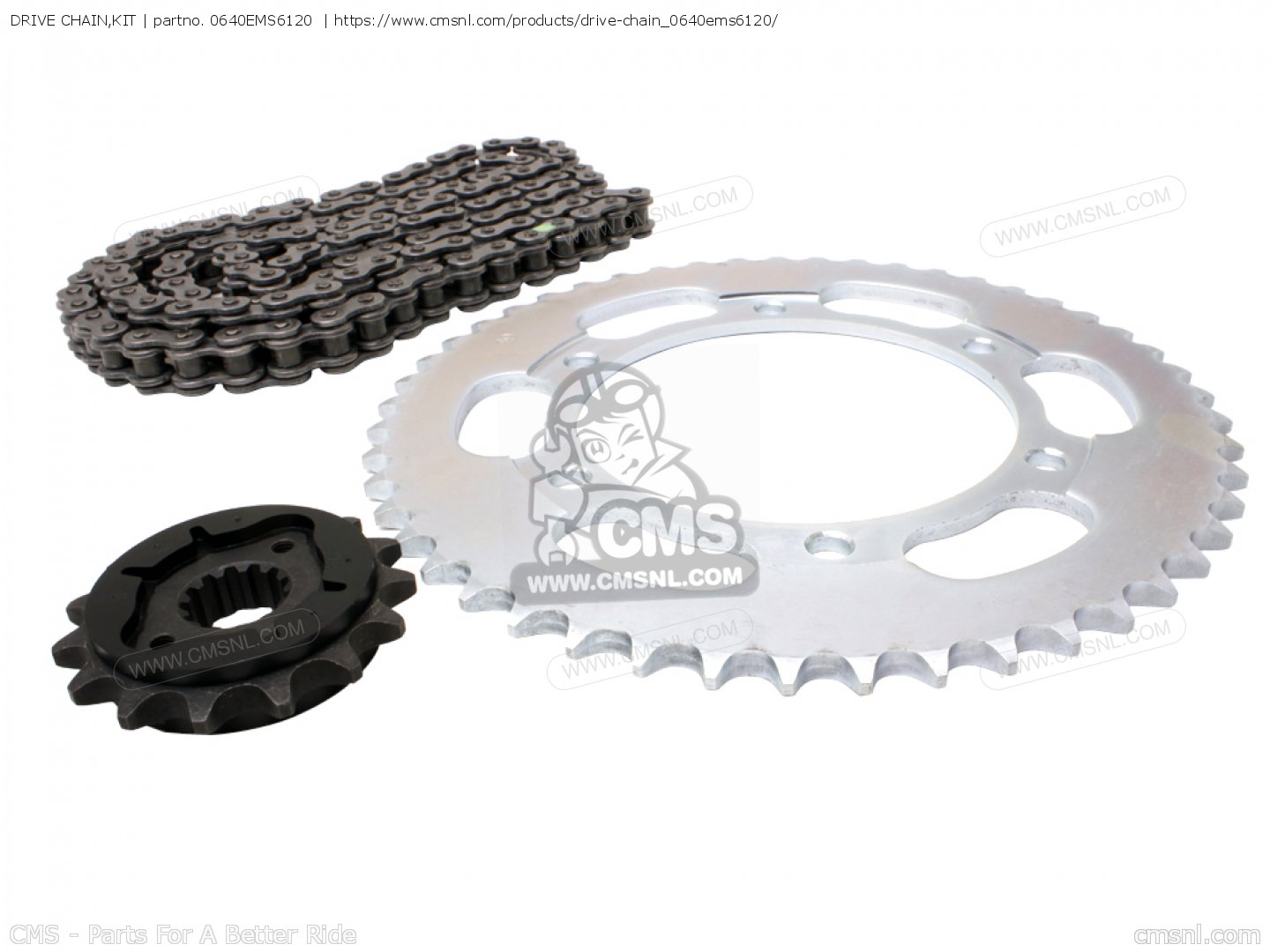 0640EMS6120 Drive Chain,kit Honda buy the 0640EMS6120 at CMSNL