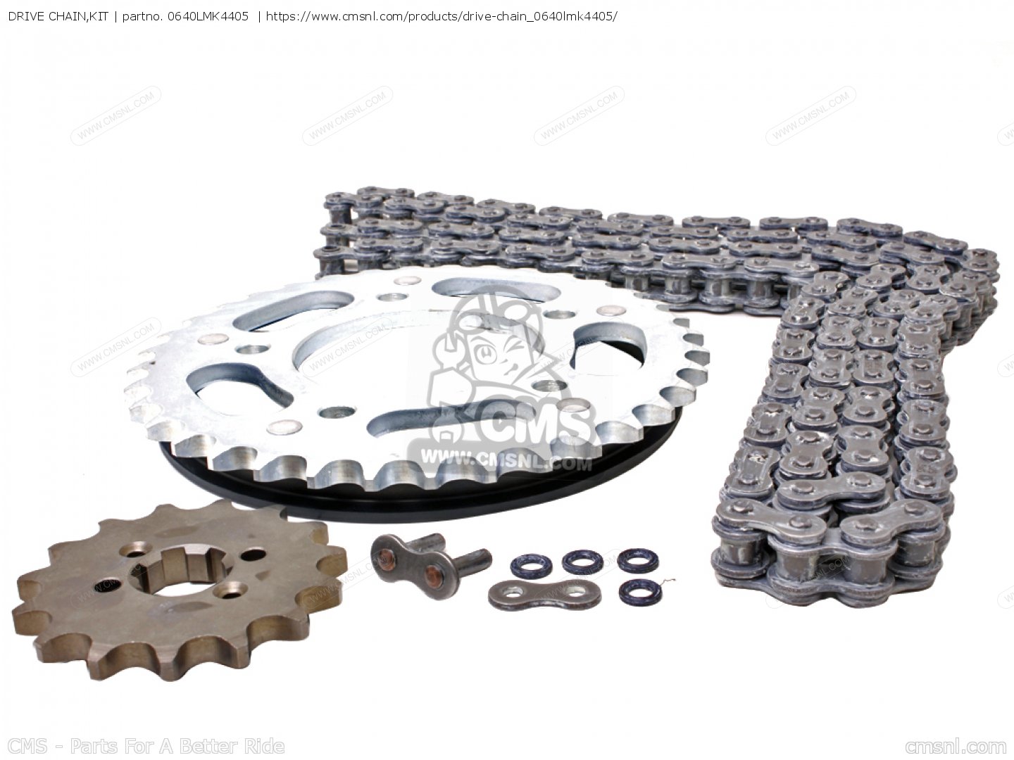 0640LMK4405 Drive Chain,kit Honda buy the 0640LMK4405 at CMSNL