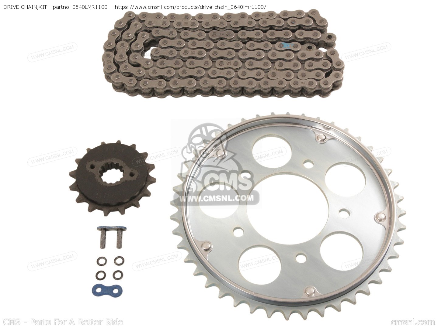 0640LMR1100 Drive Chain,kit Honda buy the 0640LMR1100 at CMSNL