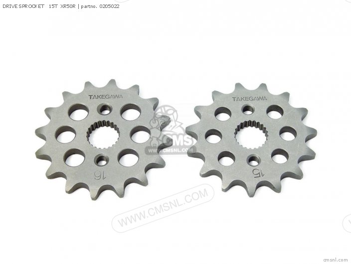 Takegawa DRIVE SPROCKET   15T  XR50R 0205022