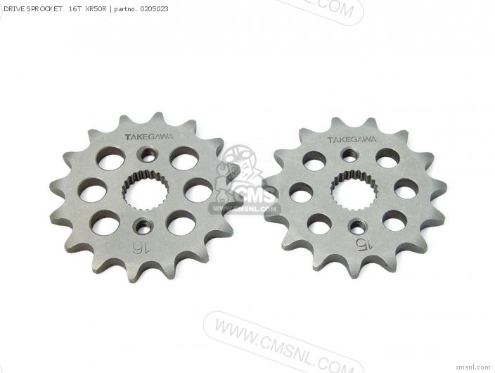 Takegawa DRIVE SPROCKET   16T  XR50R 0205023