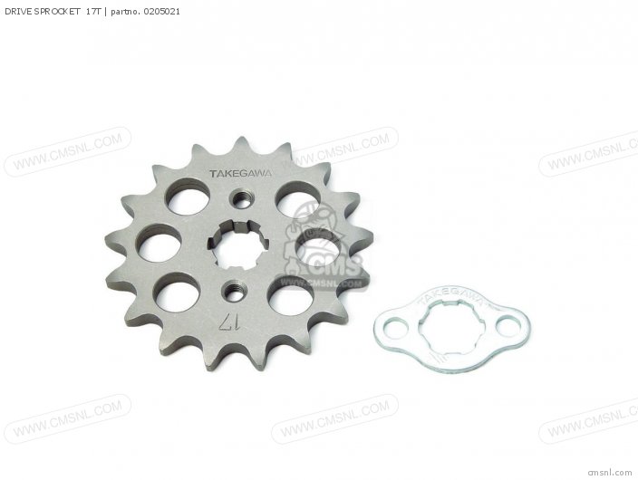 Takegawa DRIVE SPROCKET  17T 0205021