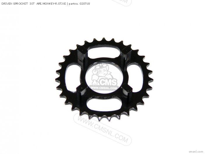 Takegawa DRIVEN SPROCKET  31T  APE.MONKEY-R.ST.XE 020718