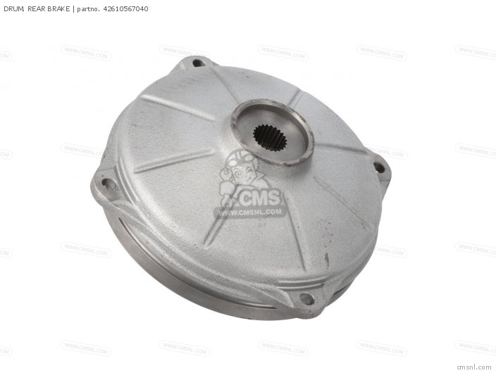 Honda DRUM, REAR BRAKE 42610567040