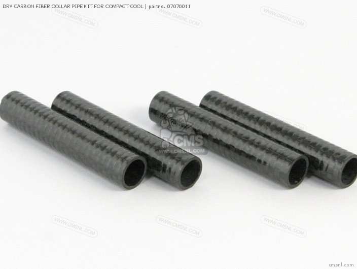 Dry Carbon Fiber Collar Pipe Kit For Compact Cool photo