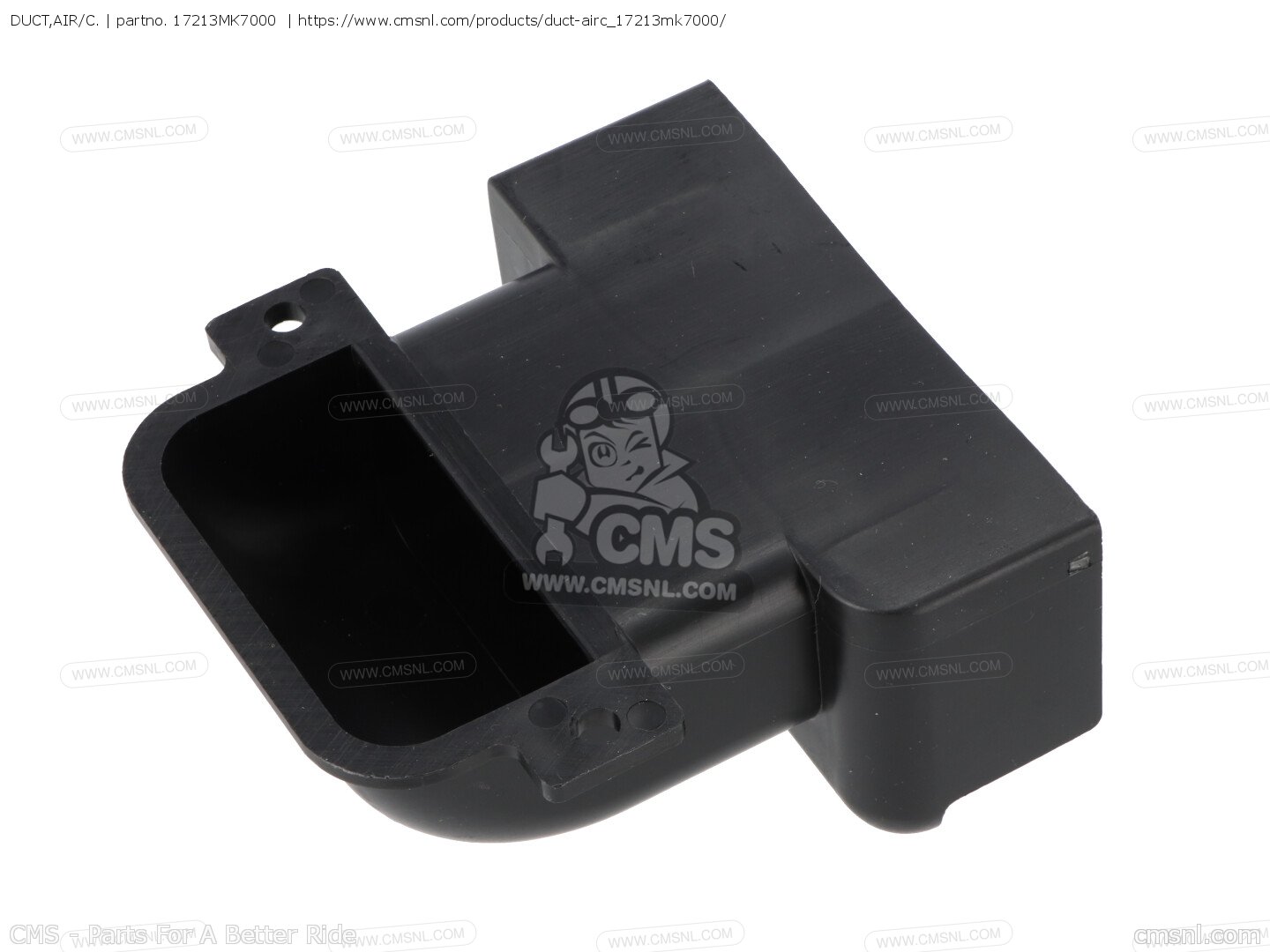 17213MK7000: DUCT,AIR/C. Honda - buy the 17213-MK7-000 at CMSNL