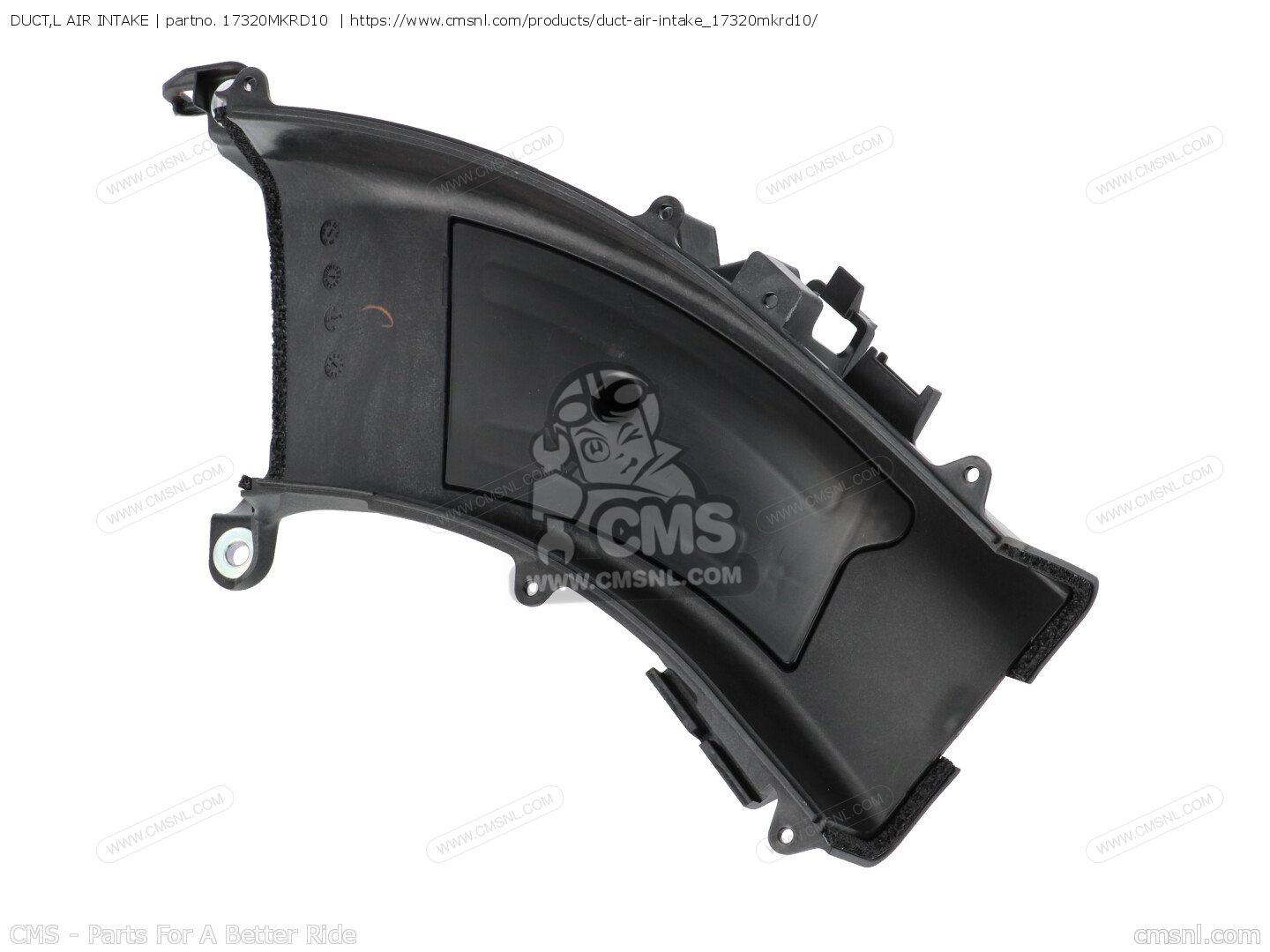 17320MKRD10 Duct,l Air Intake Honda buy the 17320MKRD10 at CMSNL
