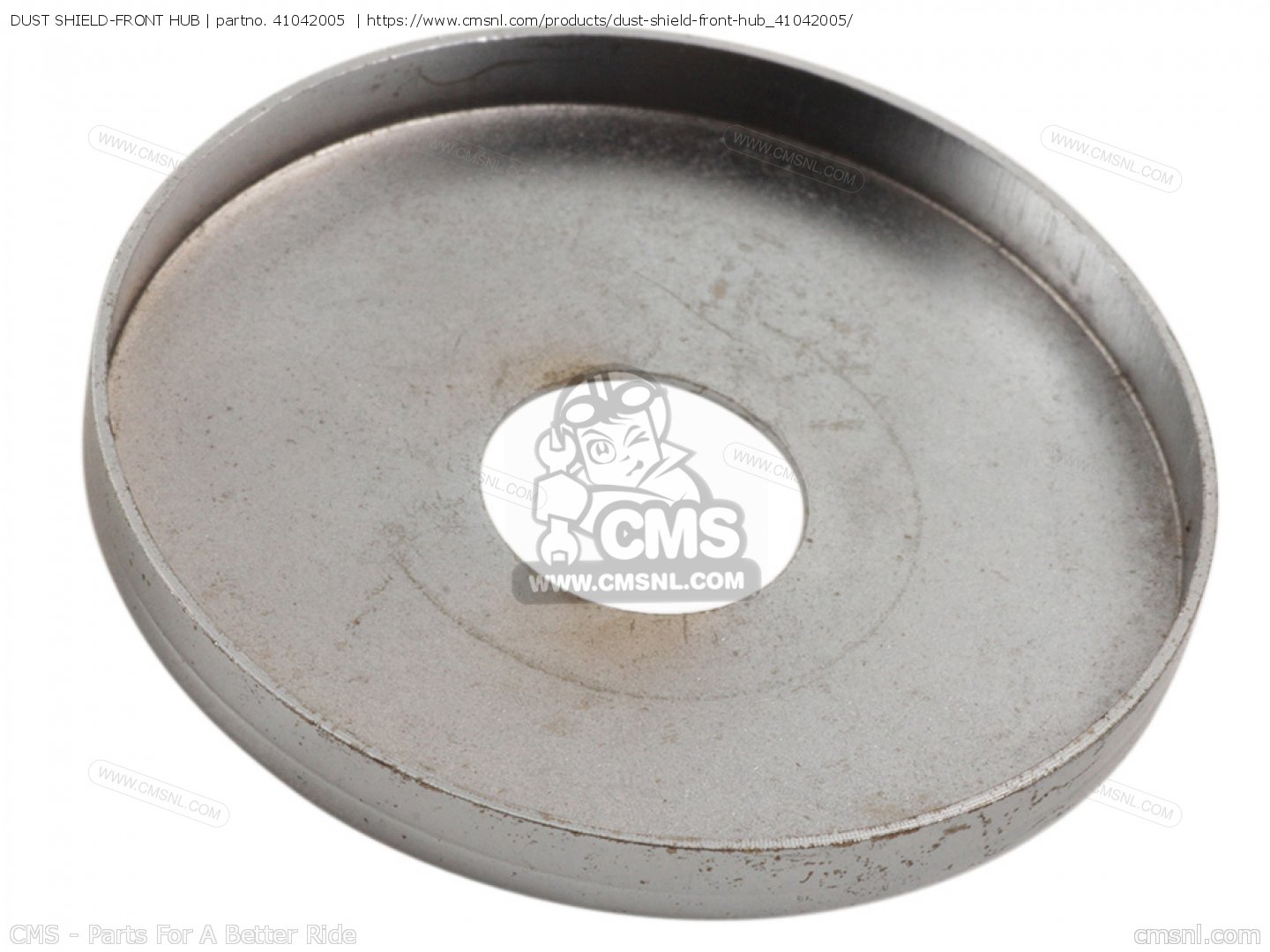 DUST SHIELDFRONT HUB for W1 1966 USA CANADA order at CMSNL