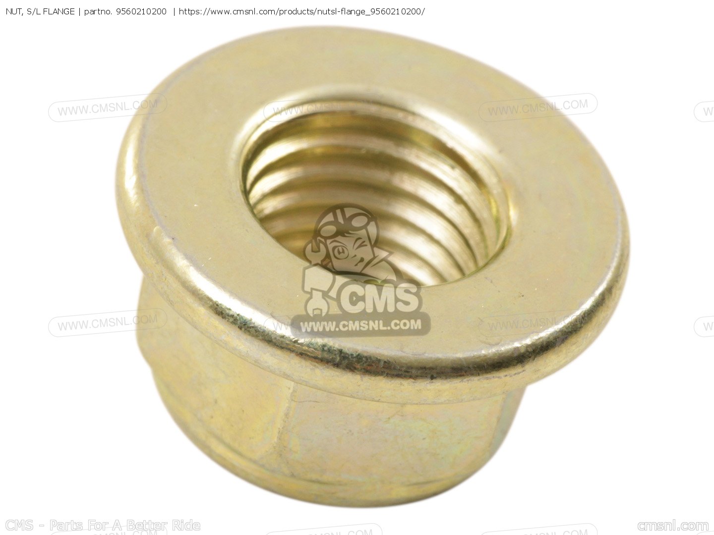 Écrou De Plateau Supérieur Couleur Or M24x32 - Compatible Yamaha, Suzuki, Honda (Dual Sport)