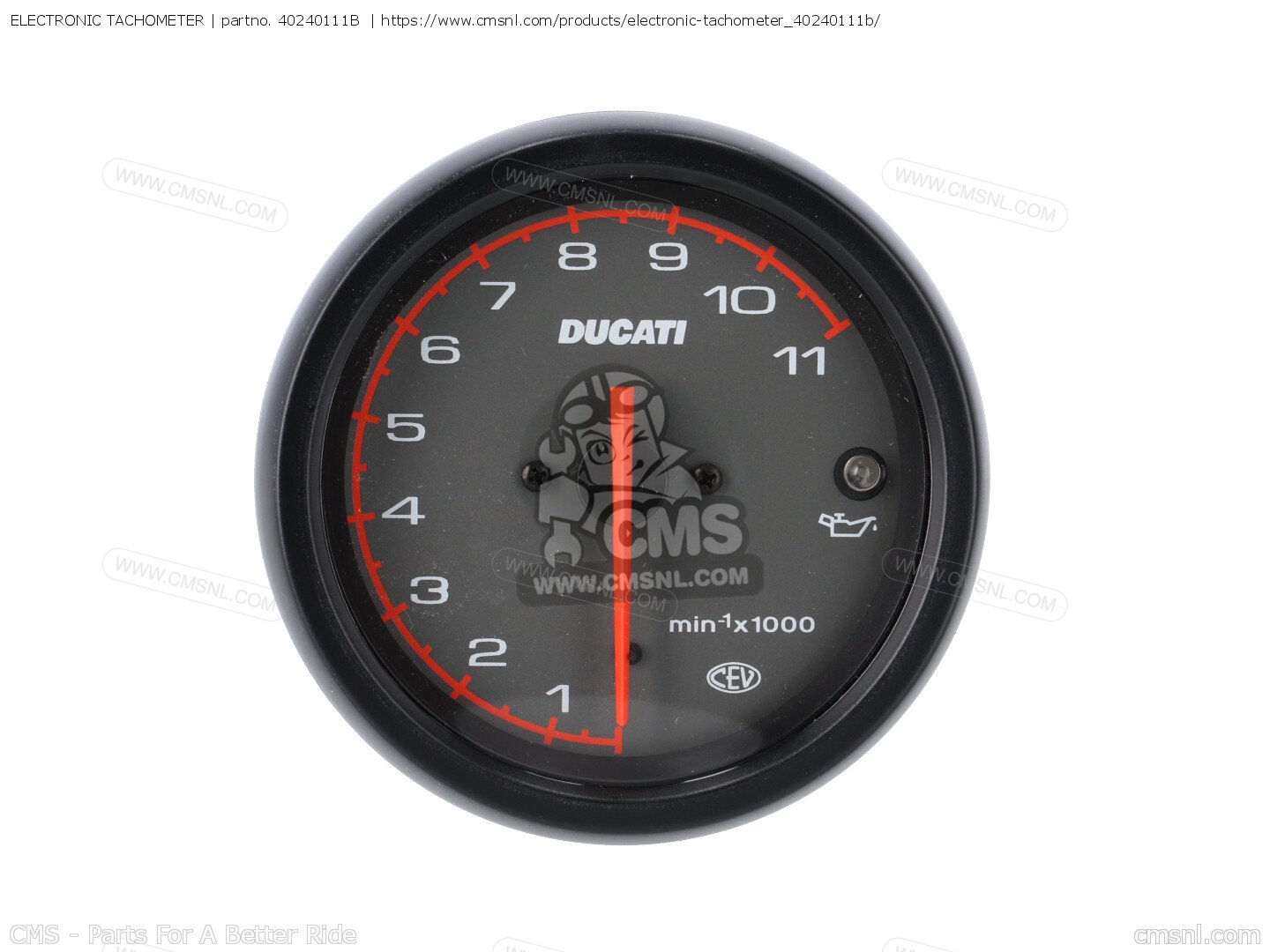 40240111B Electronic Tachometer Ducati buy the 40240111B at CMSNL